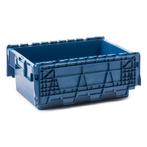 Distributiebak 600x400x250 mm 45L Nestbaar Stapelbaar Blauw, Ophalen of Verzenden