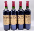 4 x 75cl Chateau Durfort-Vivens 1988 (Bordeaux, rood), Verzamelen, Wijnen, Ophalen of Verzenden, Nieuw, Frankrijk, Rode wijn