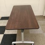 Wini Twister mobiele Klaptafel, 160x80 cm, Bruin - grijs
