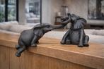 Statue, Elephant Friends 50cm - 19 cm - Résine - 2026