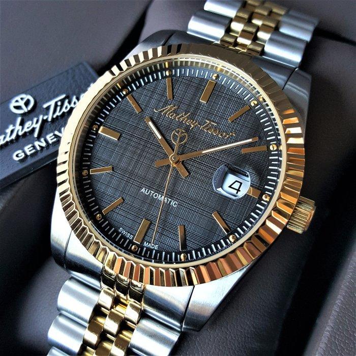 Mathey-Tissot - Swiss Automatic - Cyclops Loupe - Sun Bezel, Handtassen en Accessoires, Horloges | Heren