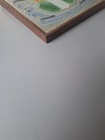 Tegel - Cloisonne wapen tegel Rotterdam - Westraven -, Antiek en Kunst