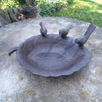 Vasque pour oiseaux - Fonte - Aire de nourrissage - 28 cm