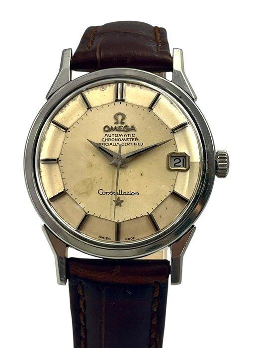 Omega - Vintage Constellation Pie Pan Chronometer Cal 561, Handtassen en Accessoires, Horloges | Heren