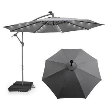 Tweedekans | Coast Tuinparasol Met Verlichting - 300cm - Met beschikbaar voor biedingen
