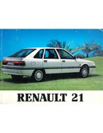 1989 RENAULT 21 INSTRUCTIEBOEKJE NEDERLANDS, Auto diversen, Handleidingen en Instructieboekjes