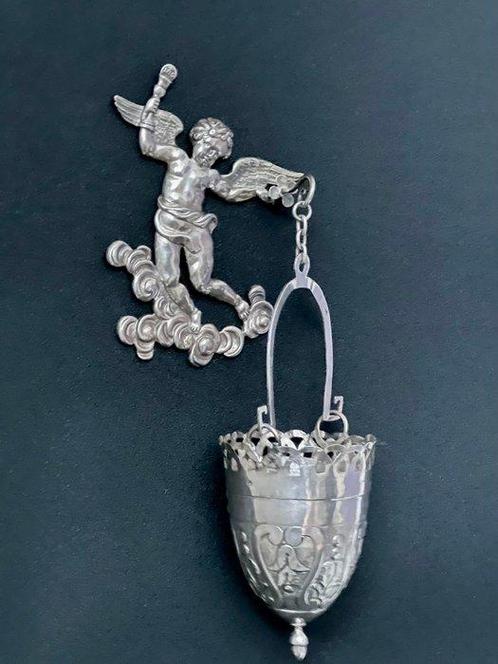 Beeldje - Veilleuse de tabernacle en argent - Zilver, Antiek en Kunst, Kunst | Niet-Westerse kunst