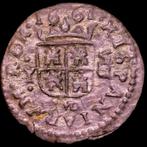 Spanje. Felipe IV. 8 Maravedís Ceca de Granada en el año, Postzegels en Munten