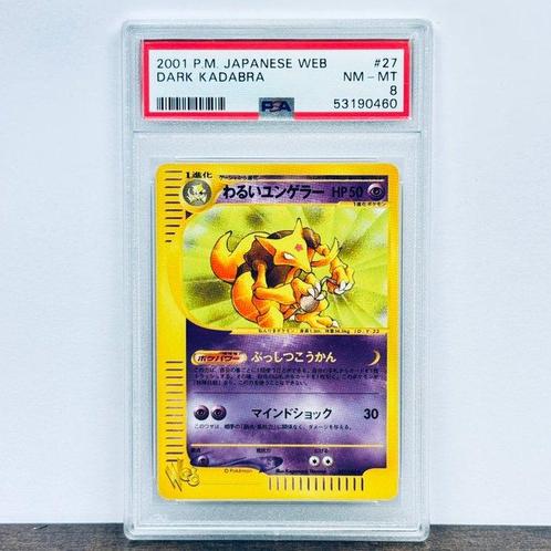 Pokémon Graded card - Dark Kadabra - PSA 8, Hobby en Vrije tijd, Verzamelkaartspellen | Pokémon