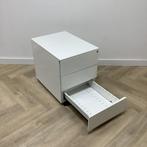 Tweedehands Ladeblok vv 3 lades  (hxbxd) 52x42x58 cm , wit, Huis en Inrichting, Kasten | Ladekasten, Gebruikt, Metaal