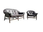 Set of two high end italian 60s couch and chair - Sofa (2) -, Antiek en Kunst