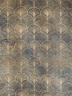 Tissu Art Déco doré - Artmaison Design de luxe - Textile -
