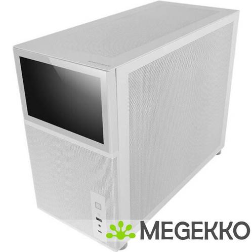 Mars Gaming MC-LCDW 8  IPS Mini Tower Tempered Glass Wit, Computers en Software, Computerbehuizingen, Nieuw, Verzenden