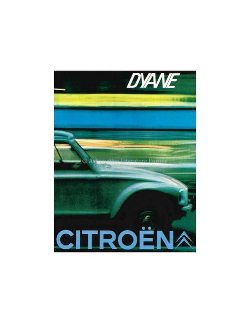 1968 CITROEN DYANE BROCHURE NEDERLANDS, Boeken, Auto's | Folders en Tijdschriften, Ophalen of Verzenden