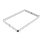 ASC Kantplankset scharnierend 75 aluminium, Doe-het-zelf en Bouw, Verzenden, Nieuw