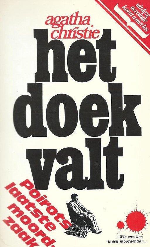 Doek valt / Poirot 9789021800455 Agatha Christie, Boeken, Overige Boeken, Gelezen, Verzenden