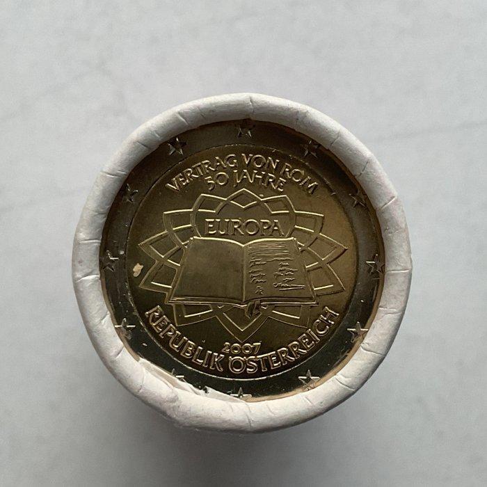 Oostenrijk. 2 Euro 2007 Verdrag van Rome (25 stuks) in, Postzegels en Munten, Munten | Europa | Euromunten