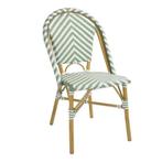 Stoelen | Rotan/Aluminium | Light Green | Houtlook Frame |, Verzenden, Nieuw in verpakking