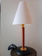 Murano Vetri - Tafellamp - Messing hout glas