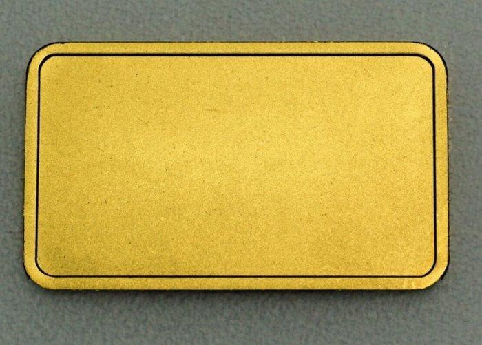 1 Troy Ounce - Goud .999 - Valcambi, Switzerland, Postzegels en Munten, Edelmetalen en Baren