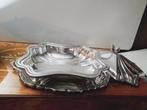 Serveerschaal - Verzilverd, Antiek en Kunst