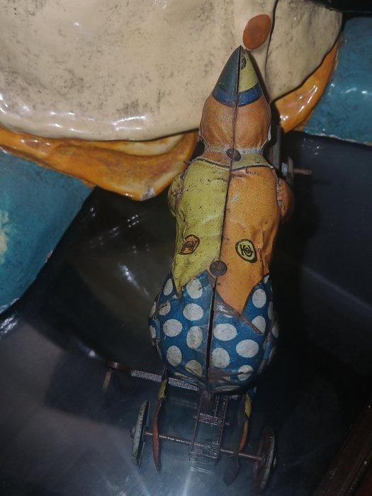 TippCo - Tippco Kruipende Klankbel Clown - Opwindbaar, Antiek en Kunst, Antiek | Speelgoed