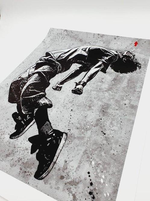 Jef Aérosol (1957) - Jef Aérosol Jump, Antiek en Kunst, Kunst | Designobjecten