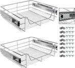 Keukenlade - Telescopische lade - 60 cm - 2 stuks - RVS - Ar, Huis en Inrichting, Verzenden, Nieuw
