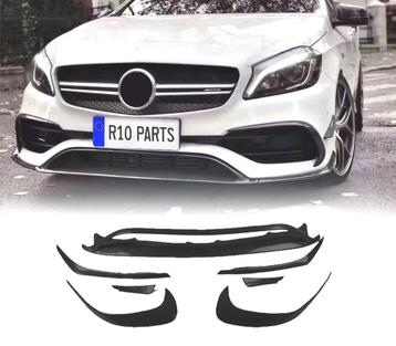 KIT DE MOLDURES MERCEDES W117 AMG 13-19 LOOK A45 NOIR BRILLA, Verzenden