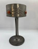 Coppa In Peltro con Pietre dure Arts and Crafts Primi ‘900 -, Antiek en Kunst