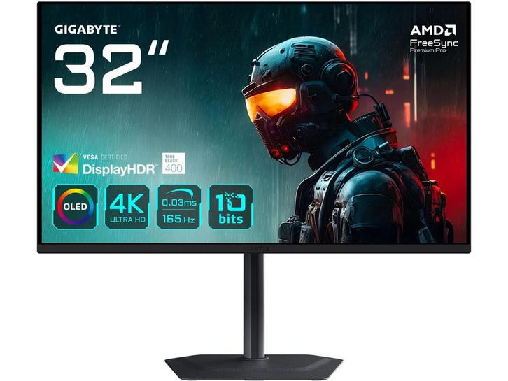 Gigabyte MO32U - Gamingmonitor 31.5 4K UHD QD-OLED 165Hz -, Computers en Software, Monitoren, Zo goed als nieuw, Verzenden