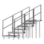 FORTEX STAGE750 Pro Stair Top Line set 20-120cm incl. Safety, Musique & Instruments, Verzenden