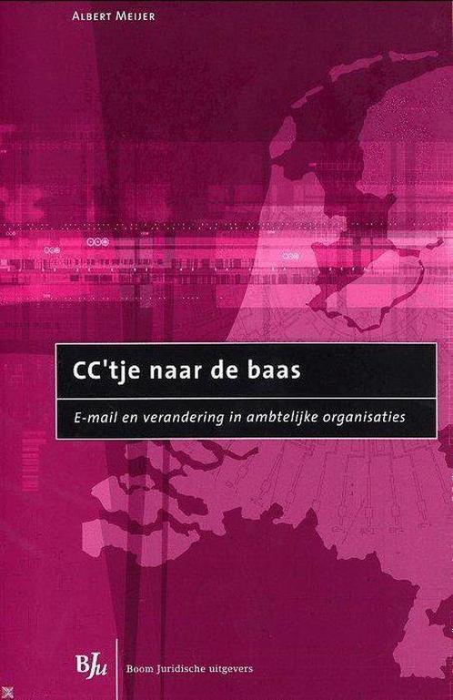 CcTje Naar De Baas 9789054547846 A. Meijer, Boeken, Economie, Management en Marketing, Gelezen, Verzenden