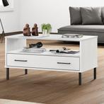 vidaXL Salontafel met metalen poten OSLO 85x50x45 cm, Huis en Inrichting, Tafels | Salontafels, Verzenden, Nieuw