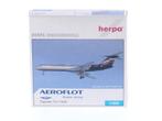 Schaal 1:500 Herpa 514354 Aeroflot Tupolev TU-134A Russia..., Ophalen of Verzenden, Zo goed als nieuw