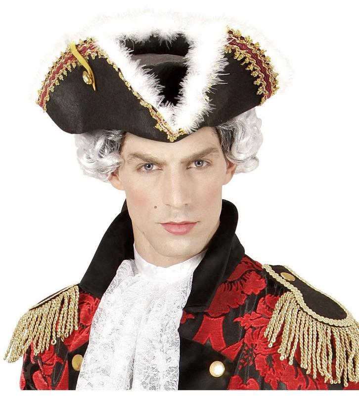 Hoed Tricorn Kapitein, Hobby en Vrije tijd, Feestartikelen, Nieuw, Verzenden