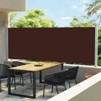 vidaXL Tuinscherm uittrekbaar 160x600 cm bruin, Tuin en Terras, Verzenden, Nieuw