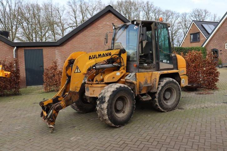 Veiling: Wiellader Ahlmann AZ85T Diesel 51kW 2005, Articles professionnels, Machines & Construction | Grues & Excavatrices, Enlèvement