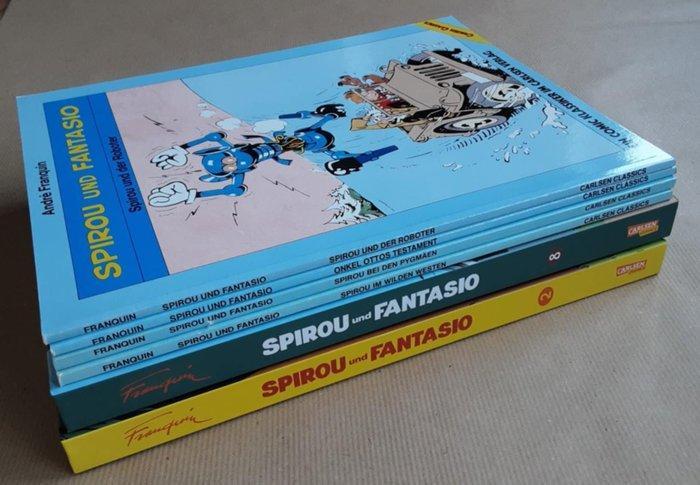 Spirou und Fantasio - 6 Comic collection - 1950/1967, Livres, BD