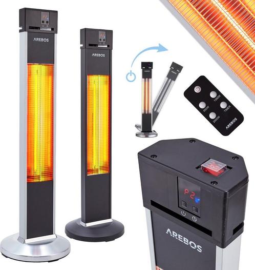 AREBOS Infrarood Verwarming - 2000W - Infrarood Kachel - Ter, Huis en Inrichting, Woonaccessoires | Overige, Verzenden