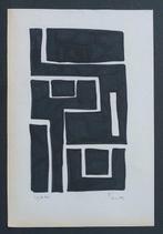 Siep Van Den Berg (1913-1998) - Geometrische compositie, Antiek en Kunst, Kunst | Schilderijen | Modern