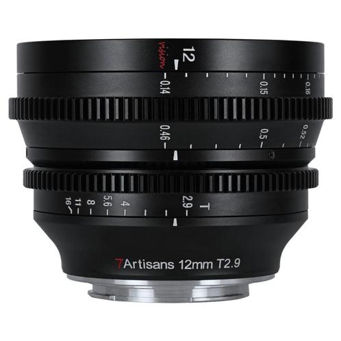 7artisans 12mm T2.9 MFT OUTLET, Audio, Tv en Foto, Foto | Lenzen en Objectieven, Zo goed als nieuw, Verzenden