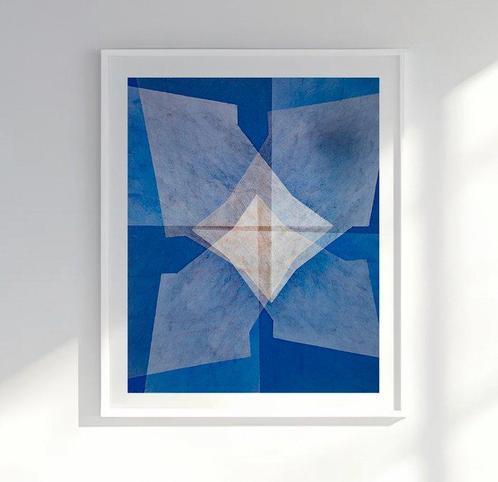 Ben Dauchez - Bauhaus Maroc #3 Bleu, Antiek en Kunst, Kunst | Designobjecten