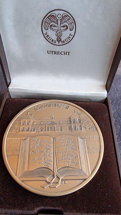 Pays-Bas. Medal Jacob Cats (1577–1660), famous Dutch poet,, Timbres & Monnaies, Monnaies & Billets de banque | Accessoires