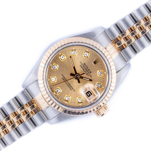 Rolex Lady-Datejust 26 69173 uit 1996, Handtassen en Accessoires, Horloges | Dames, Verzenden