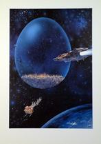 Moebius - 1 Offset Print - Le Père Noël dans lespace, Boeken, Nieuw