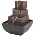 vidaXL Binnenfontein met LED-verlichting polyresin, Verzenden, Nieuw