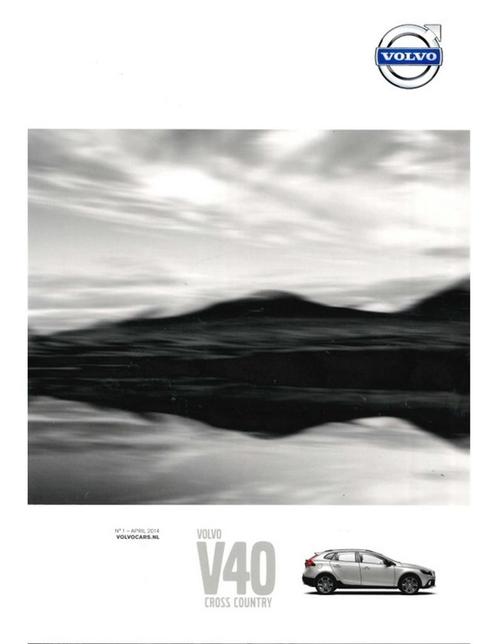2015 VOLVO V40 CROSS COUNTRY BROCHURE NEDERLANDS, Boeken, Auto's | Folders en Tijdschriften