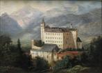 Ferdinand Lepie (1824 - 1883) - View of the castle Ambras in