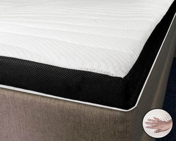 Excellent Latex Topper Bamboo hoes, Huis en Inrichting, Slaapkamer | Matrassen en Bedbodems